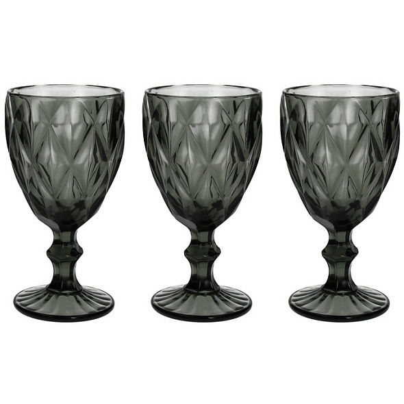 Набор бокалов Glass Rombus 320 мл, 3 шт