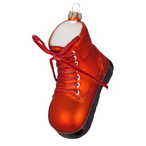 Елочная игрушка "Трекинговый ботинок" 6,5 см