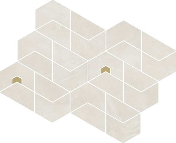 Мозаика керамогранитная Italon Continuum 31,1х38,2, Polar Mosaico Jewel, 9 мм