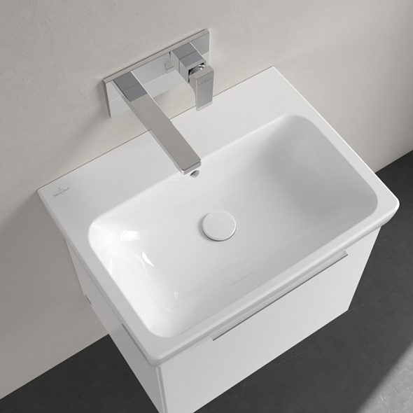Раковина встраиваемая Villeroy & Boch Architectura 60х45, CeramicPlus, 4A8762R1, белая