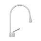 Смеситель для раковины Gessi Goccia 33601.279, белый матовый