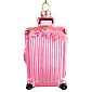 Елочная игрушка "Розовый чемодан" 10,2 см