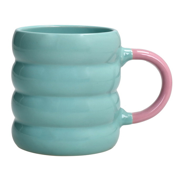 Кружка Bubble 400 мл, голубая