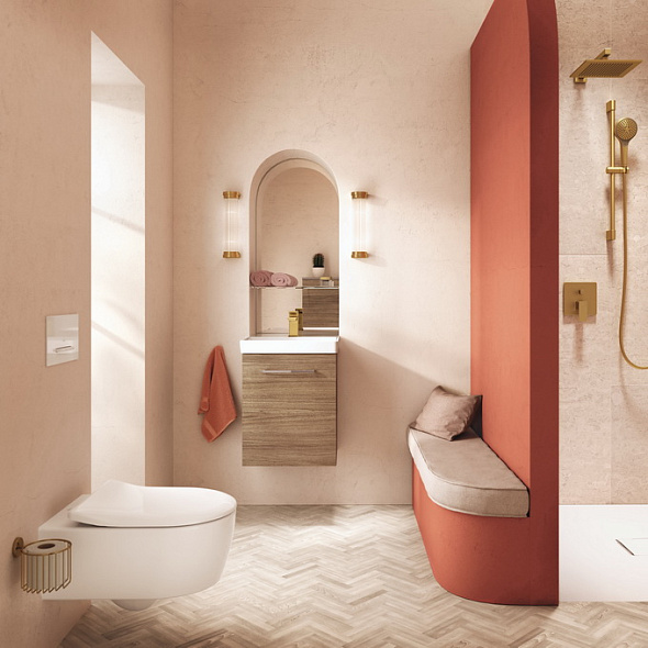 Унитаз подвесной Villeroy & Boch Avento 53х37 5656RS01, с сиденьем