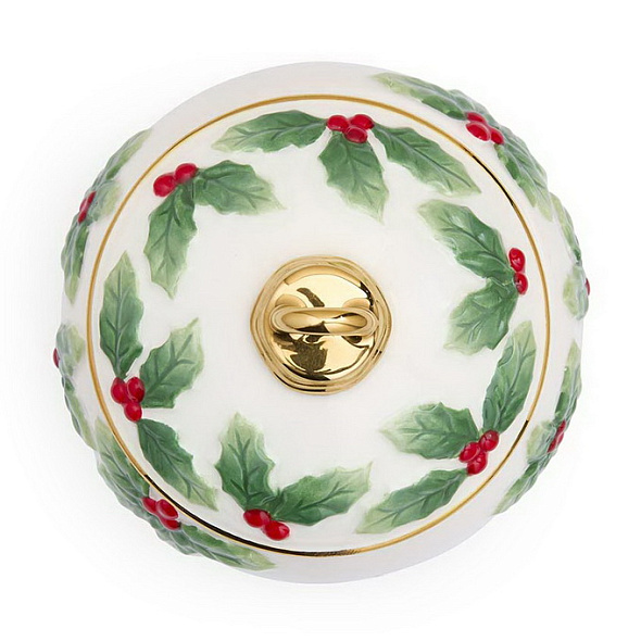 Емкость для хранения Spode Christmas Tree Giftware "Елочный шар" 20х17 см