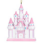 Елочная игрушка "Сказочный замок" 10 см