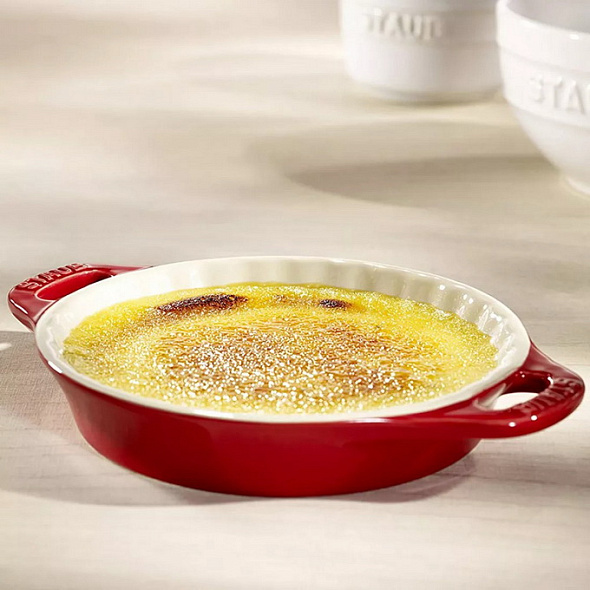 Форма для запекания Staub Ceramic 24 см, вишневая
