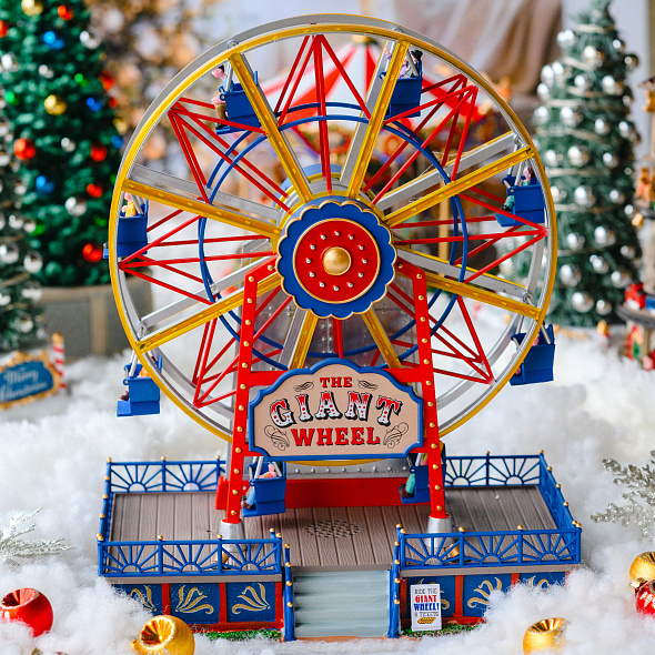 Фигурка музыкальная "Гигантское колесо обозрения" 27,5х16,8х33,4 см