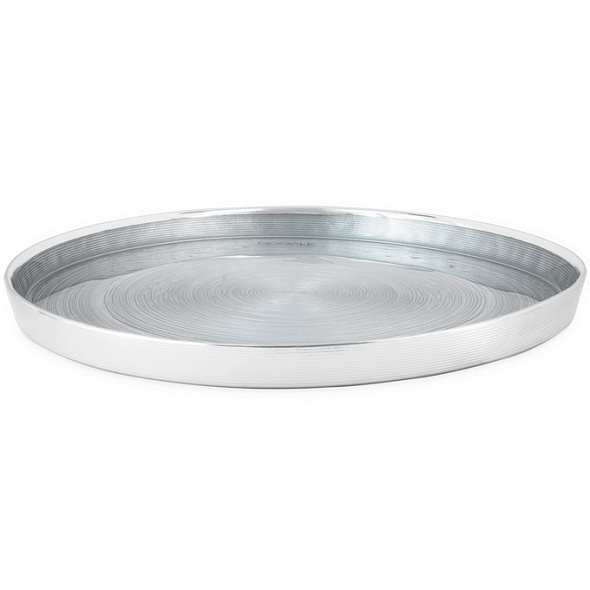 Блюдо сервировочное Dogale Bagliori 32 см, цвет серебро