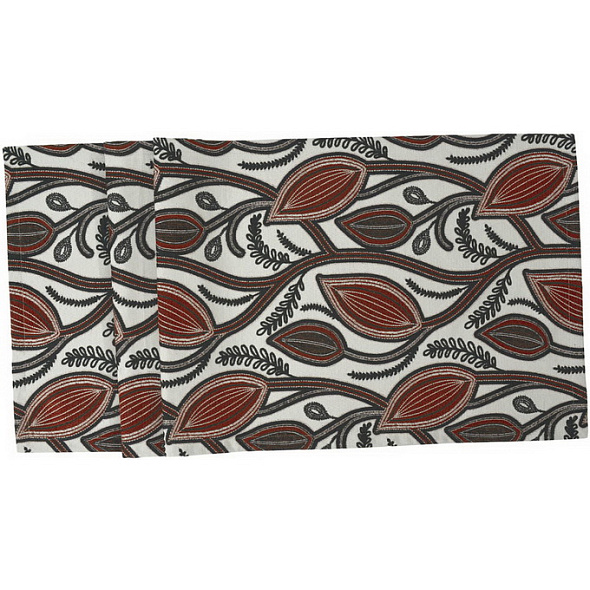 Скатерть-дорожка Zelda 50х140 см, цвет марсала