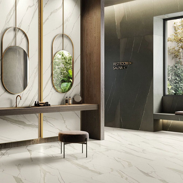 Керамогранит Italon Metropolis 60х120 Naturale, Calacatta Gold, 9 мм