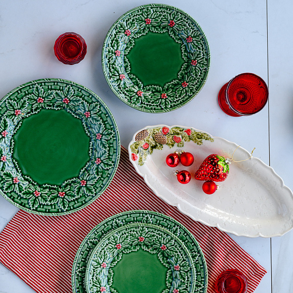 Тарелка салатная Azevinho 23,3 см