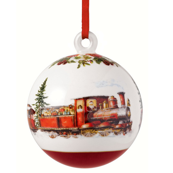 Елочная игрушка "Шар" Annual Christmas Edition 6 см