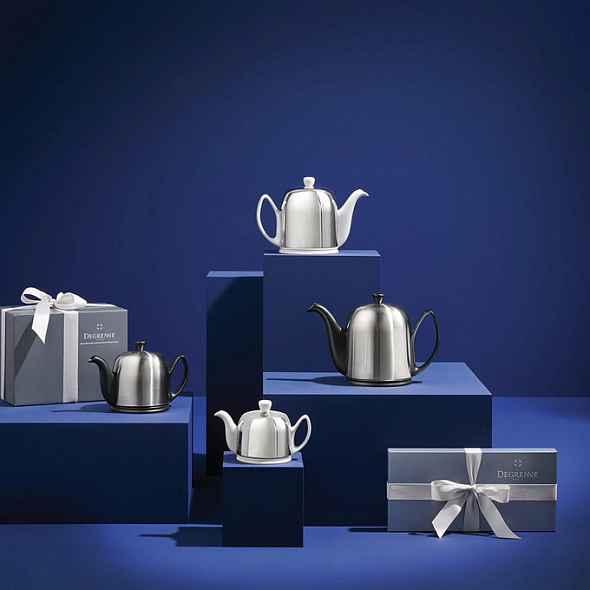 Заварник Salam Noire 350 мл, цвет черный/сталь