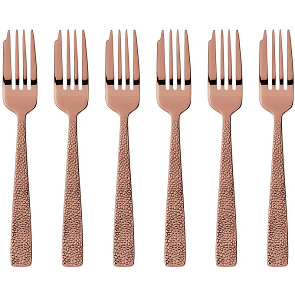 Набор вилок десертных Siena Copper, 6 шт