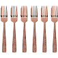 Набор вилок десертных Siena Copper, 6 шт