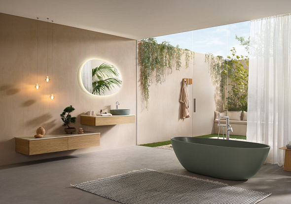Ванна квариловая Villeroy & Boch Antao 170х75 UBQ170TAO7V-R8, Morning Green