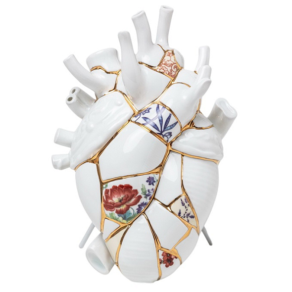 Ваза "Kintsugi" Love in Bloom 25 см