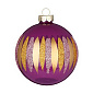 Елочный шар Inge's Christmas 8 см, цвет фиолетовый