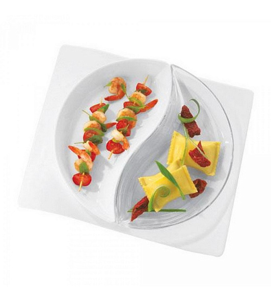 Тарелка асимметричная NewWave 28x15 см