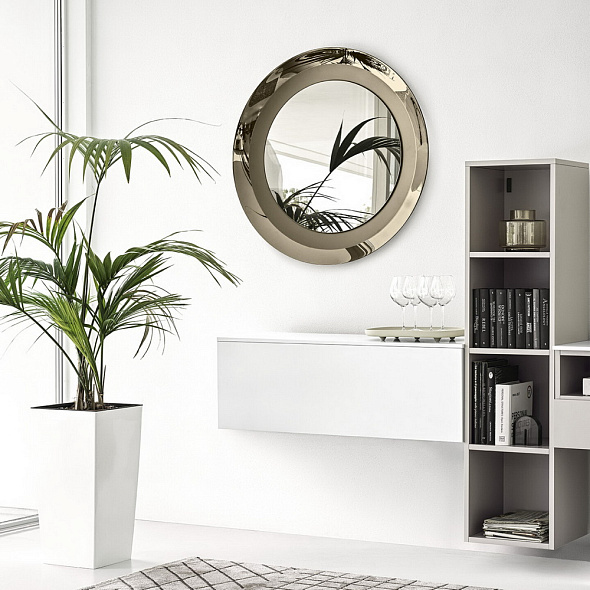 Зеркало Calligaris Surface 90х90, Bronze