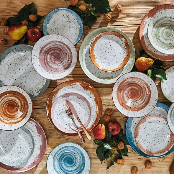 Набор посуды на 6 персон Madison Sienna, 18 предметов