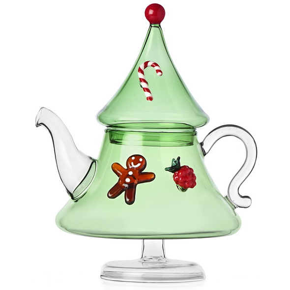 Заварник "Рождественская ель" Schiaccianoci 22х15 см