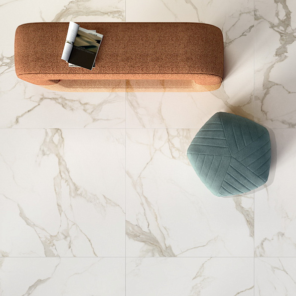 Керамогранит Lea Ceramiche Noblesse 60х120 Lev, Calacatta Prestige, 9 мм