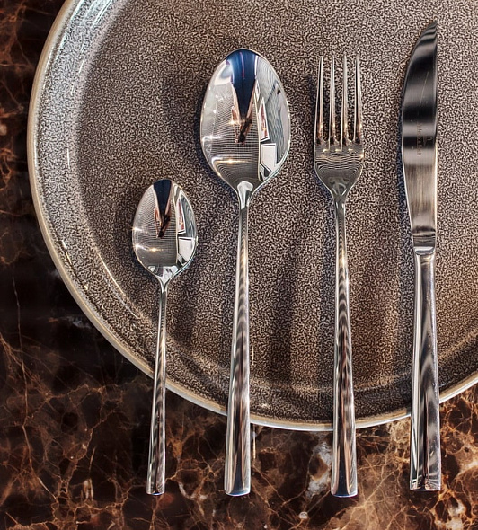 Тарелка салатная Bitz 21 см, серая