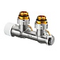 Узел подключения Oventrop Multiblock T, 1/2 НГ x 3/4 НР, угловой, с преднастройкой