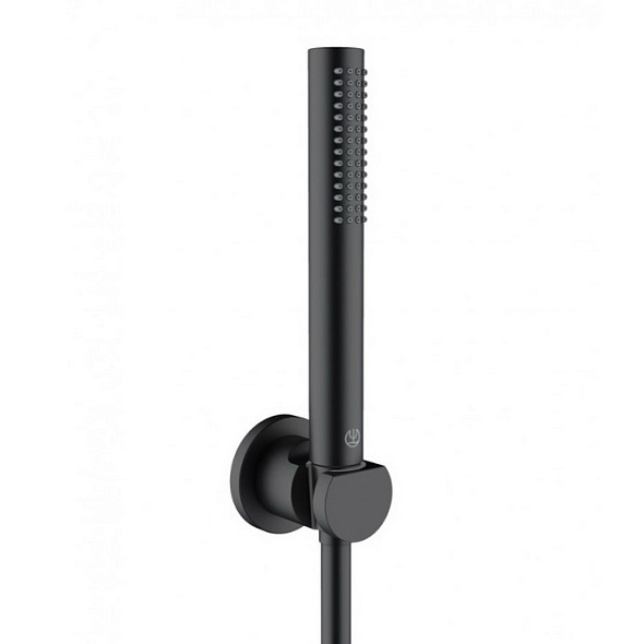 Комплект для душа Kludi Nova Fonte Puristic 2085039-15, черный матовый