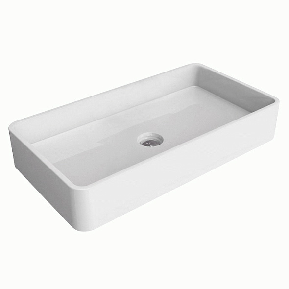 Раковина накладная Flaminia Miniwash 75х40 MWL75, белая
