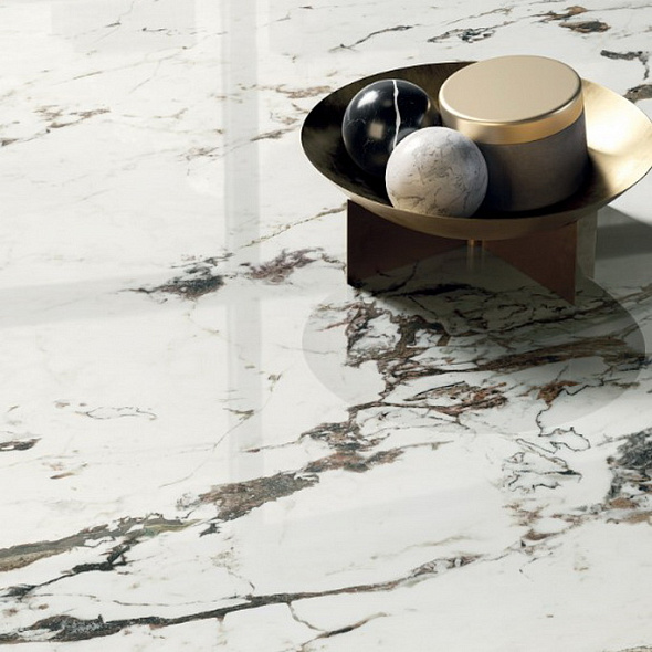 Керамогранит Panaria Ceramica Perpetual 60х120 Lux, Breccia Warm, 9 мм