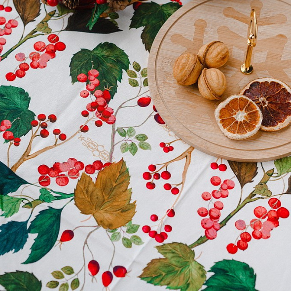 Скатерть прямоугольная Textile Ribes 150х350 см