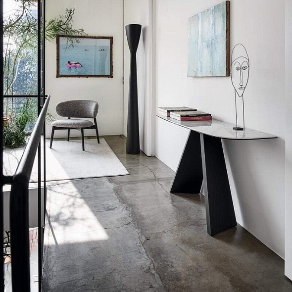 Консоль Calligaris Icaro 140х40, Calacatta Paonazzo