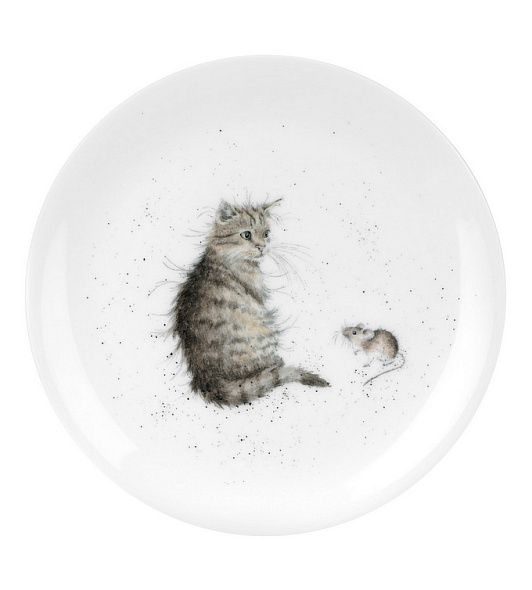 Тарелка салатная "Кот" 20 см