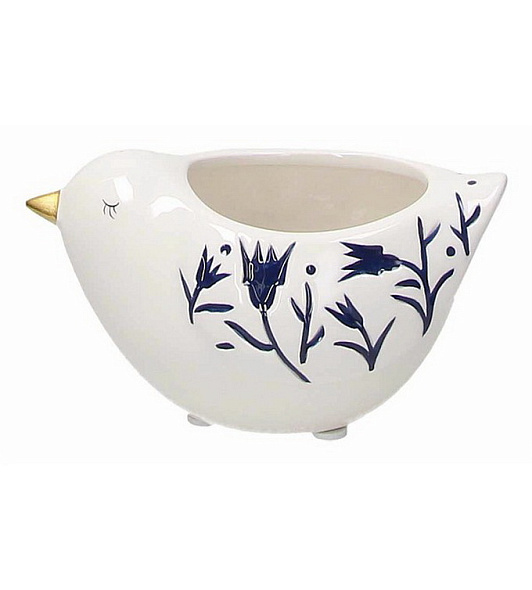 Ваза "Птица с цветами" Ceramik Anacu 7 см