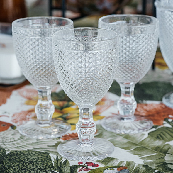 Набор бокалов Glass Diamante 280 мл, 3 шт