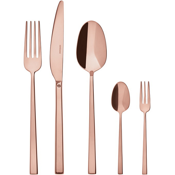 Набор столовых приборов Rock Copper, 60 предметов