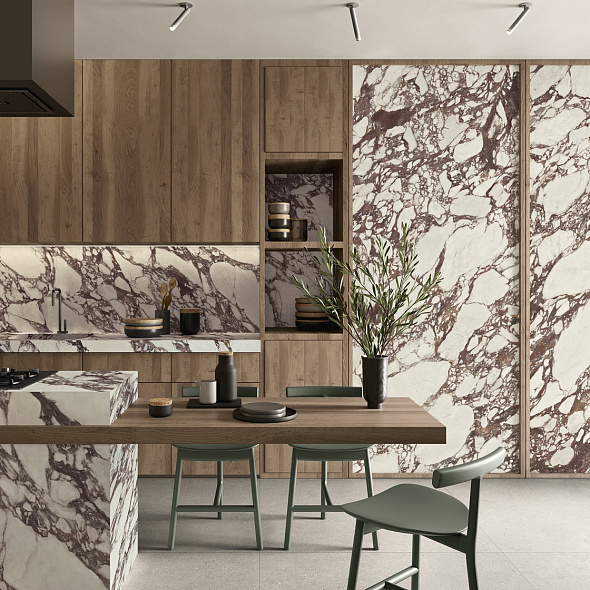 Керамогранит Lea Ceramiche Noblesse 60х120 Lev, Viola Arabesque, 6 мм