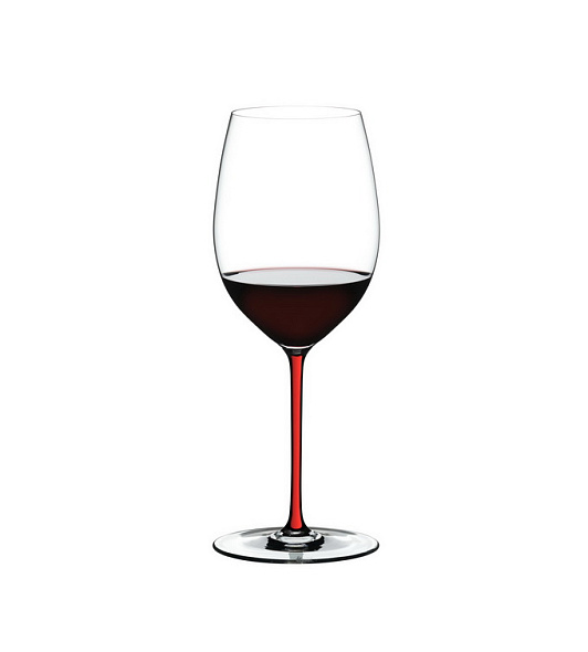 Бокал для вина Cabernet/Merlot Fatto a Mano 625 мл, красный