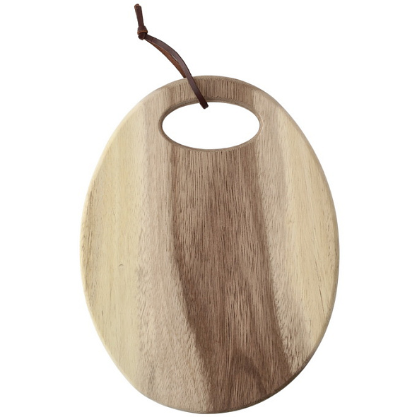 Доска для нарезки овальная Starbamboo Acacia 31х24 см