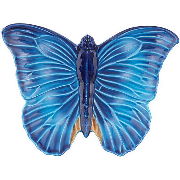 Блюдо декоративное Cloudy Butterflies 39,7х39,2 см