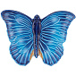 Блюдо декоративное Cloudy Butterflies 39,7х39,2 см