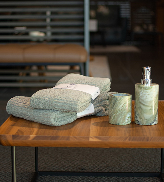 Полотенце махровое Towels Classic 50х100 см, цвет эвкалипт