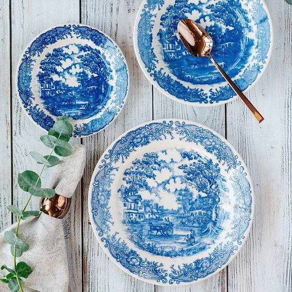 Набор посуды на 6 персон Vela Old England, 18 предметов 