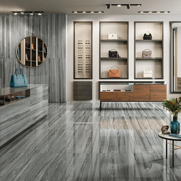 Керамогранит Italon Charme Advance 80х160 Naturale, Palissandro Dark, 9 мм