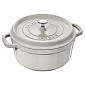 Кокот круглый La Cocotte 22 см / 2,6 л, цвет белый трюфель