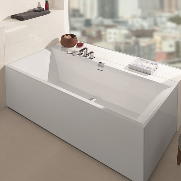 Ванна квариловая Villeroy & Boch Squaro Edge 12 170х75 UBQ170SQE2DV-01
