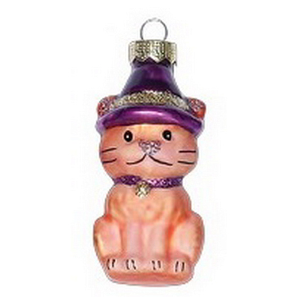 Елочная игрушка "Кот-волшебник"